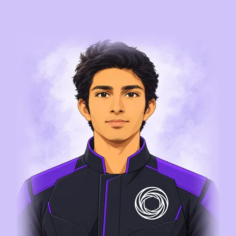 Anubhav, AI-generated portrait in the Wexa crew uniform