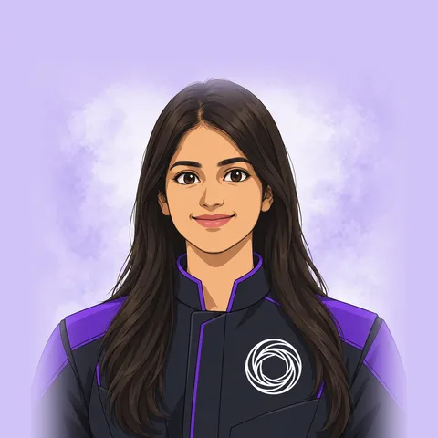 Sneha Jampana, AI-generated portrait in the Wexa crew uniform